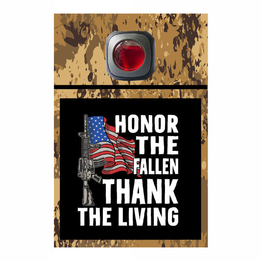 Veteran Collection Car Vent Air Freshener Accessory Decorative Card Insert #6544
