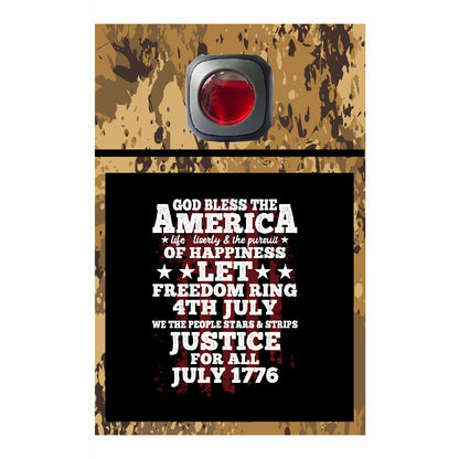Veteran Collection Car Vent Air Freshener Accessory Decorative Card Insert #6551
