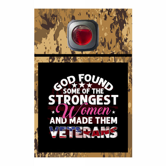 Veteran Collection Car Vent Air Freshener Accessory Decorative Card Insert #6552