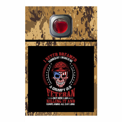 Veteran Collection Car Vent Air Freshener Accessory Decorative Card Insert #6555