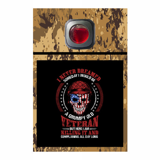 Veteran Collection Car Vent Air Freshener Accessory Decorative Card Insert #6555
