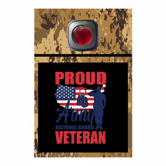 Veteran Collection Car Vent Air Freshener Accessory Decorative Card Insert #6559