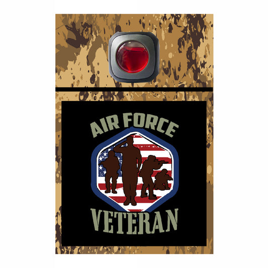 Veteran Collection Car Vent Air Freshener Accessory Decorative Card Insert #6571