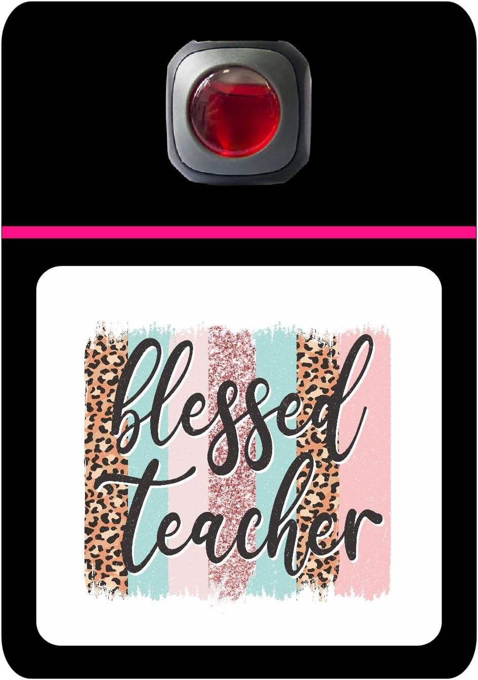 Car Vent Accessory Card Teacher Collection – Decorative Car Card Insert, Blessed Teacher Accessories Gift