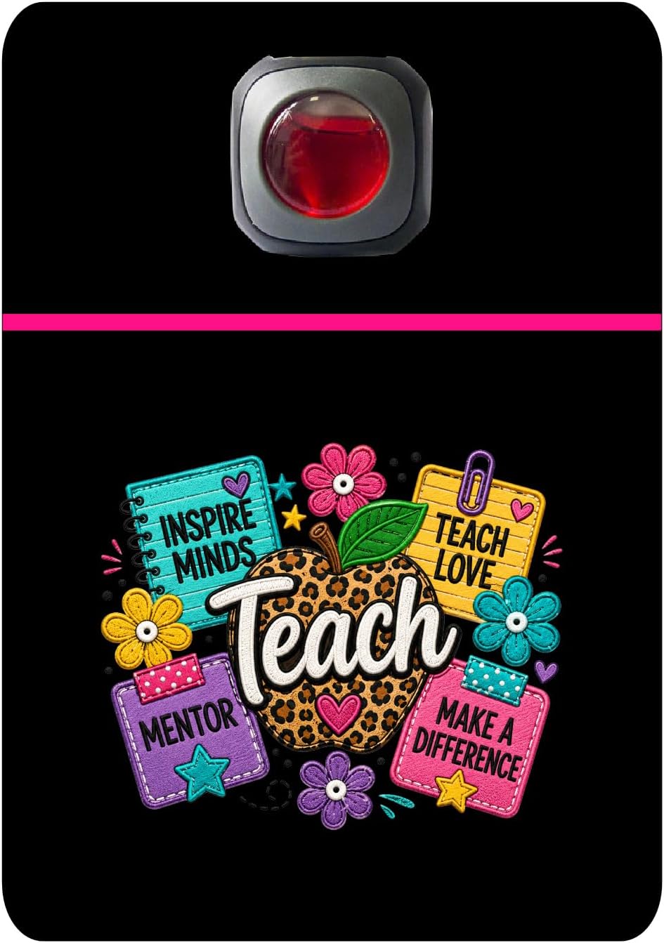 Car Vent Accessory Card Teacher Collection – Decorative Car Card Insert, Teach Automotive Accessories Gift
