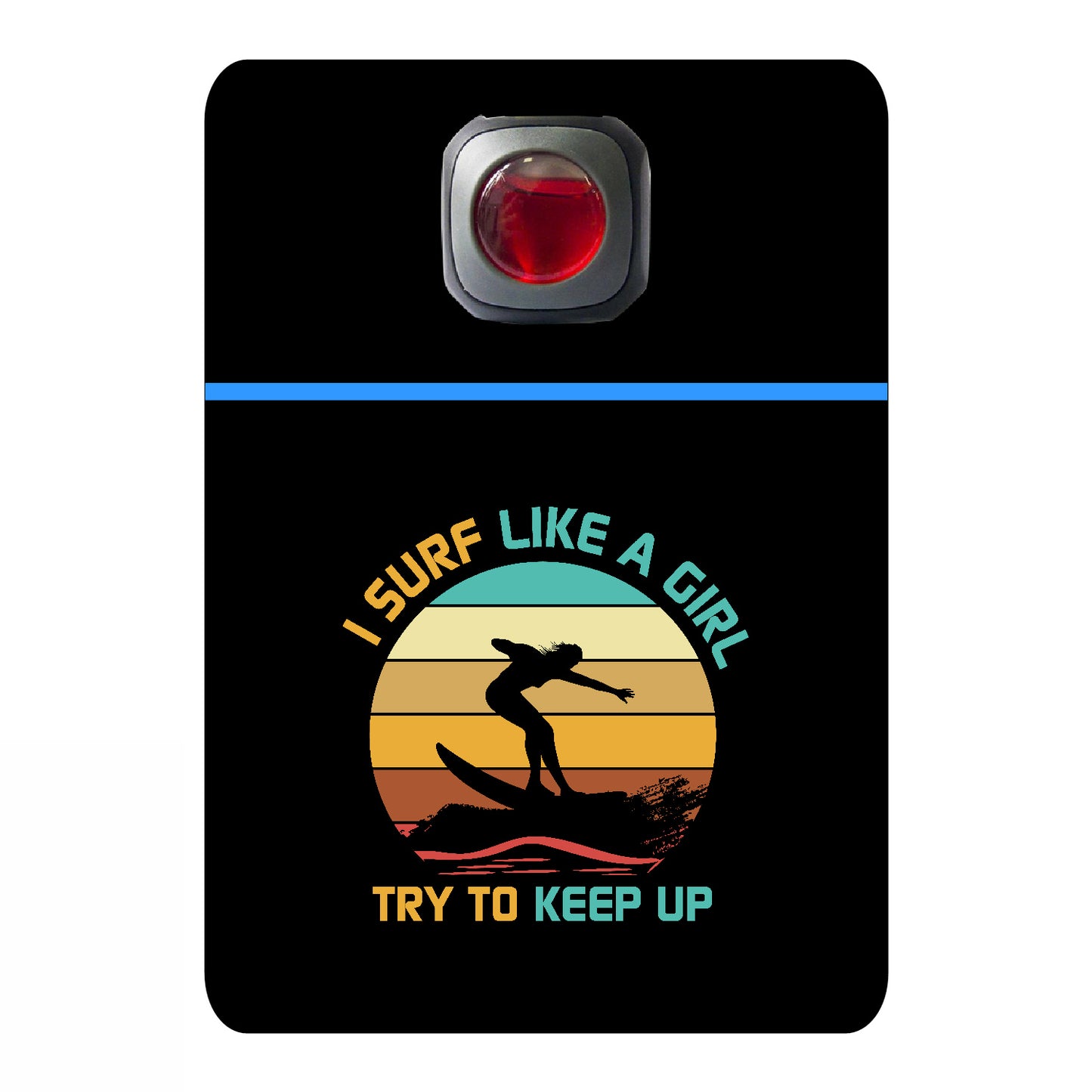 Surf Collection Car Vent Air Freshener Accessory Decorative Card Insert #8636