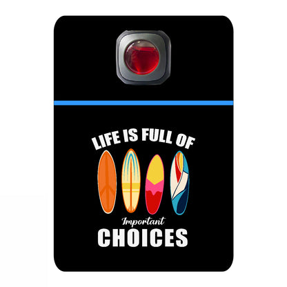 Surf Collection Car Vent Air Freshener Accessory Decorative Card Insert #8638