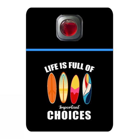 Surf Collection Car Vent Air Freshener Accessory Decorative Card Insert #8638