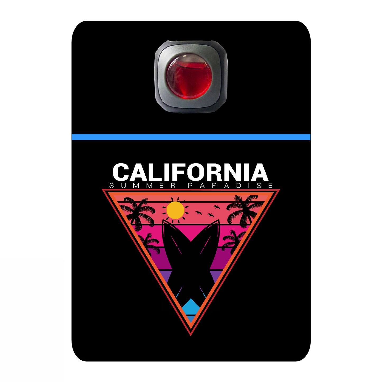 Surf Collection Car Vent Air Freshener Accessory Decorative Card Insert #8640