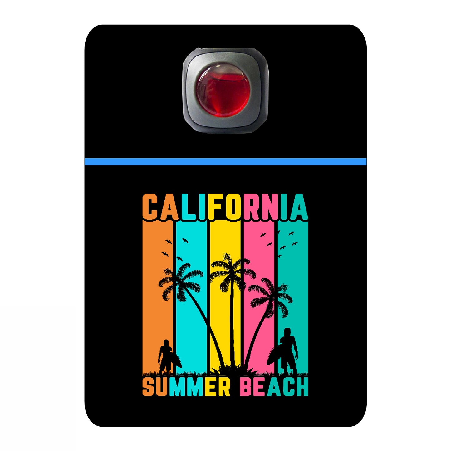 Surf Collection Car Vent Air Freshener Accessory Decorative Card Insert #8642
