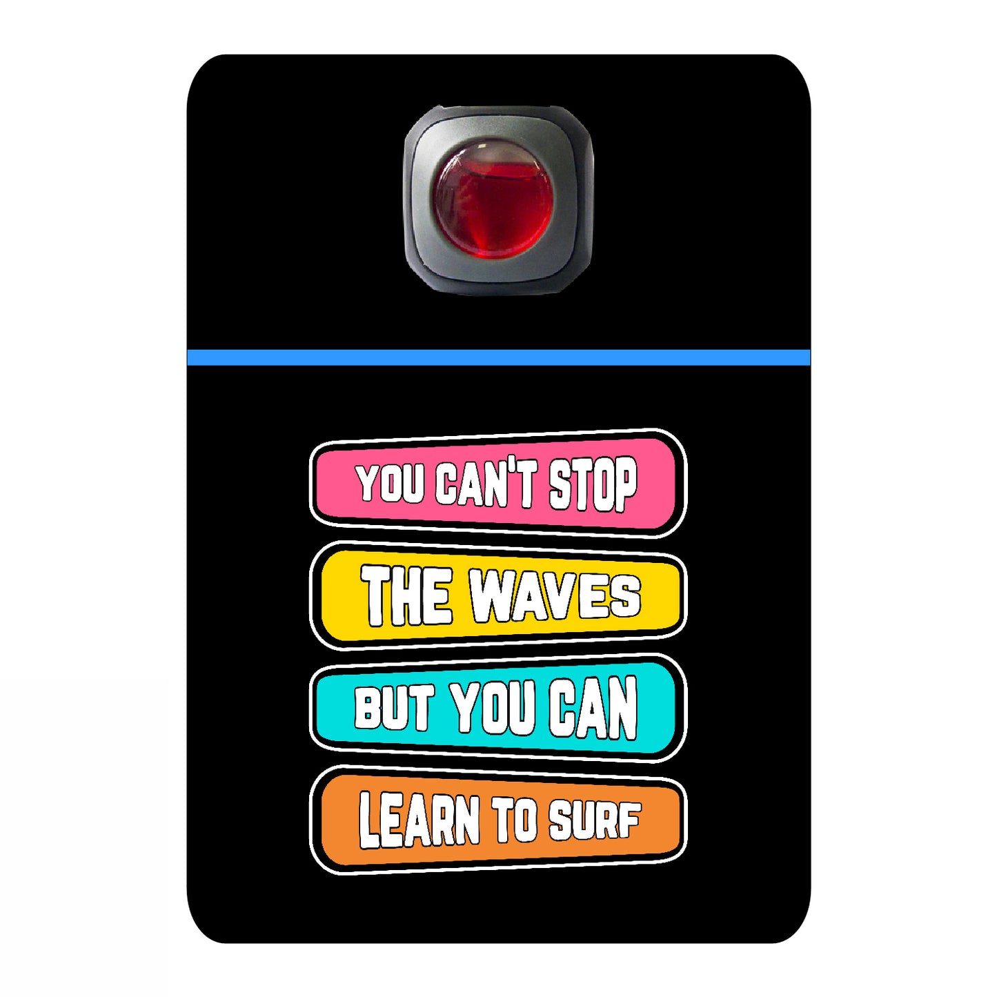 Surf Collection Car Vent Air Freshener Accessory Decorative Card Insert #8654