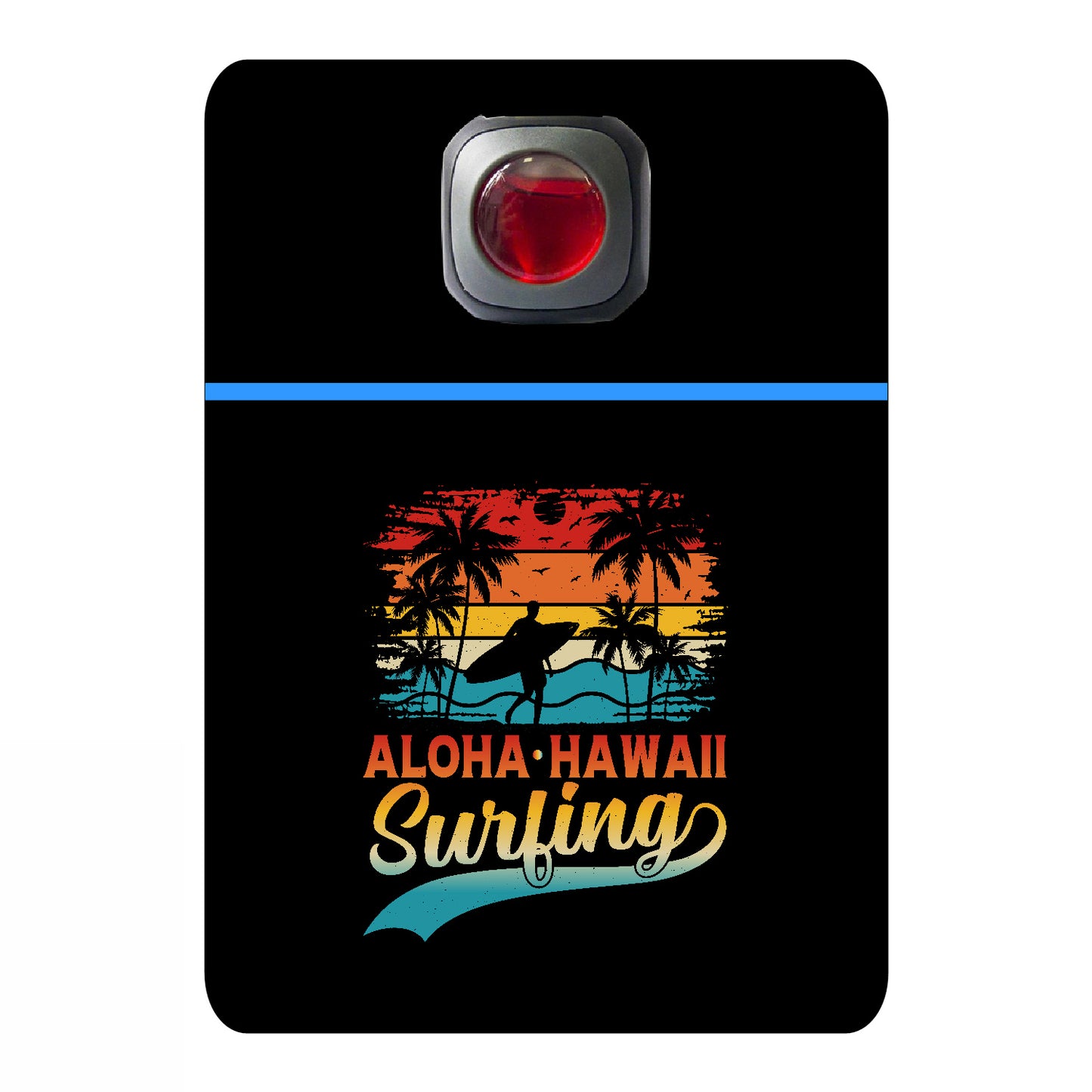 Surf Collection Car Vent Air Freshener Accessory Decorative Card Insert #8657